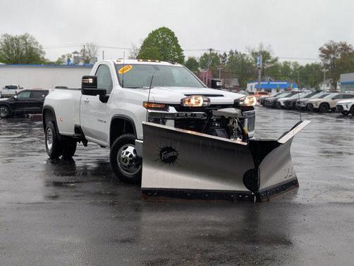Summit White 2022 Chevrolet Silverado 3500 LT