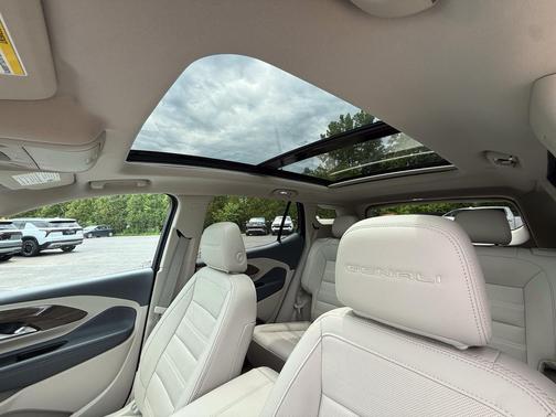 White Frost Tricoat 2023 GMC Terrain Denali