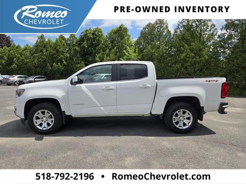 Summit White 2017 Chevrolet Colorado LT