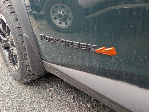 Obsidian Green Pearl 2024 Nissan Pathfinder Rock Creek 4WD