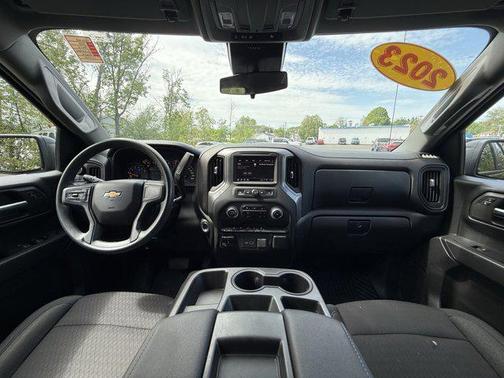 Black 2023 Chevrolet Silverado 1500 Custom