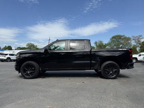 Black 2023 Chevrolet Silverado 1500 Custom