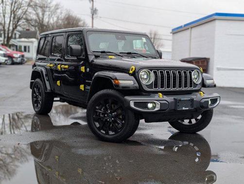 Black Clearcoat 2024 Jeep Wrangler 4xe Sahara