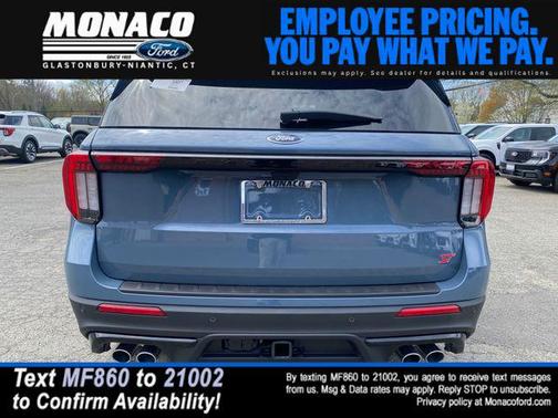 Vapor Blue Metallic 2026 Ford Explorer ST