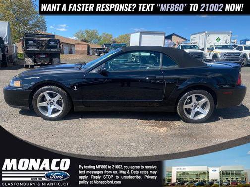 Black Clearcoat 2003 Ford Mustang Base