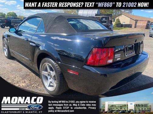 Black Clearcoat 2003 Ford Mustang Base