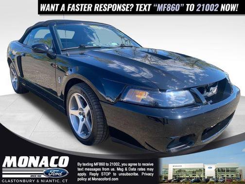 Black Clearcoat 2003 Ford Mustang Base