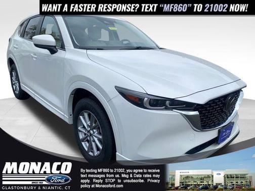 Rhodium White Metallic 2024 Mazda CX-5 2.5 S Preferred Package