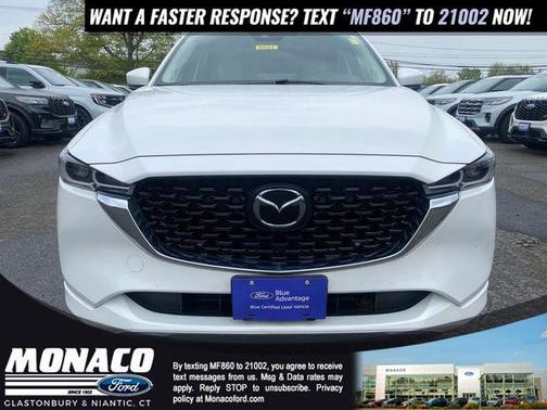 Rhodium White Metallic 2024 Mazda CX-5 2.5 S Preferred Package