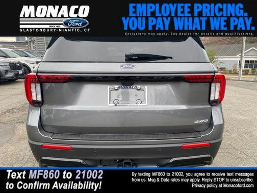 Carbonized Gray Metallic 2026 Ford Explorer ST-Line