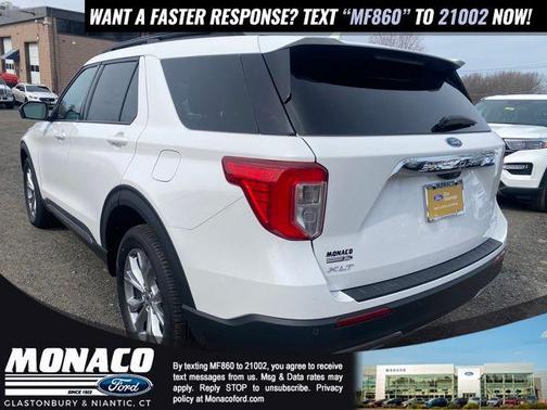 STAR WHITE MET TRI-COAT 2023 Ford Explorer XLT