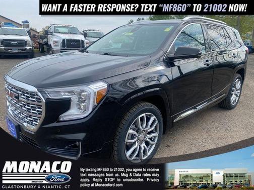 Ebony Twilight Metallic 2022 GMC Terrain Denali