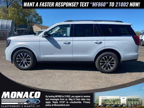 SPACE SILVER METALLIC 2025 Ford Expedition PLATINUM