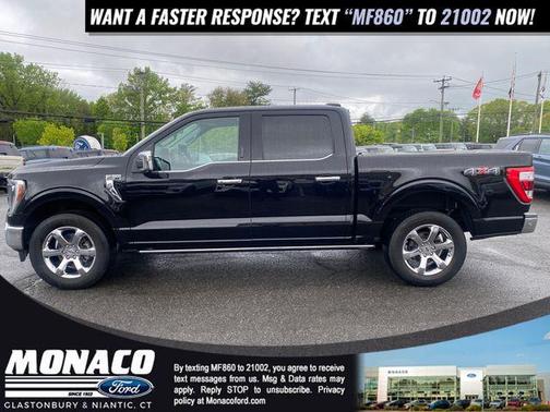 AGATE BLACK METALLIC 2021 Ford F-150 Lariat
