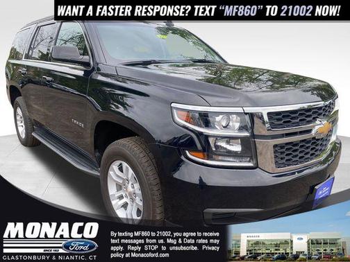 Black 2019 Chevrolet Tahoe LS