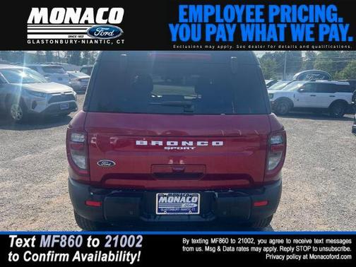 RUBY RED METALLIC TC 2025 Ford Bronco Sport Outer Banks
