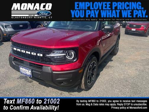 RUBY RED METALLIC TC 2025 Ford Bronco Sport Outer Banks