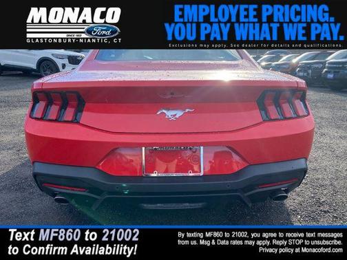 RACE RED 2026 Ford Mustang EcoBoost