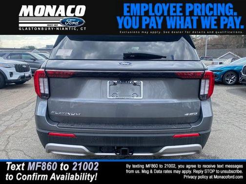 CARBONIZED GRAY METALLIC 2026 Ford Explorer Platinum