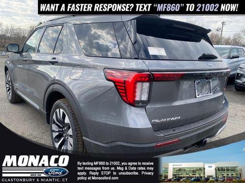 CARBONIZED GRAY METALLIC 2026 Ford Explorer Platinum