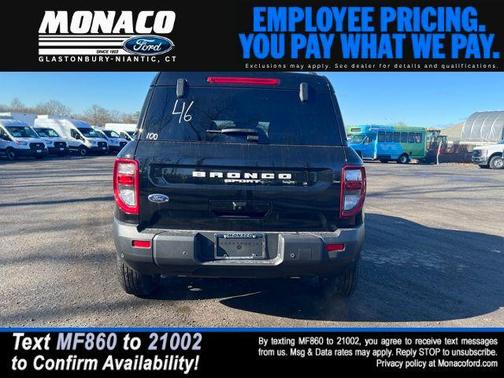 SHADOW BLACK 2025 Ford Bronco Sport Big Bend