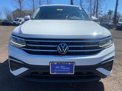 Pure White 2022 Volkswagen Tiguan 2.0T SE
