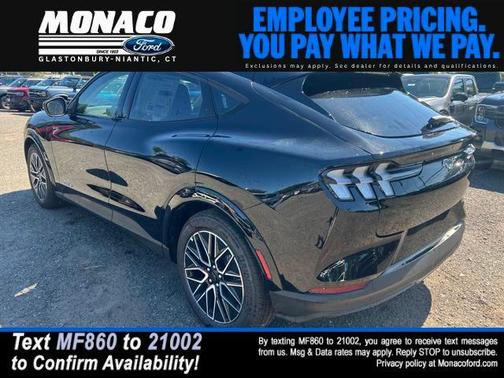 SHADOW BLACK 2025 Ford Mustang Mach-E Premium