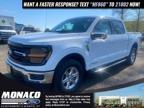 OXFORD WHITE 2024 Ford F-150 XLT