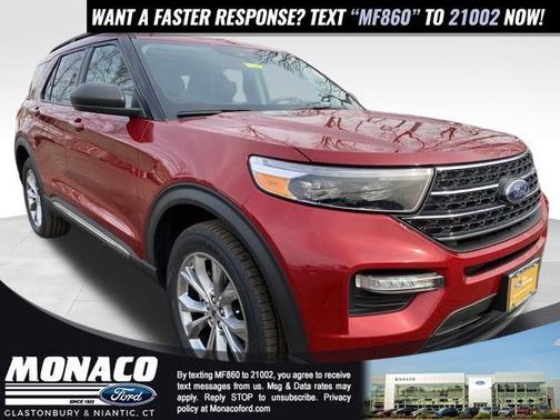 RAPID RED MET TINTED CC 2023 Ford Explorer XLT