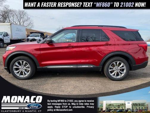 RAPID RED MET TINTED CC 2023 Ford Explorer XLT