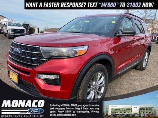 RAPID RED MET TINTED CC 2023 Ford Explorer XLT