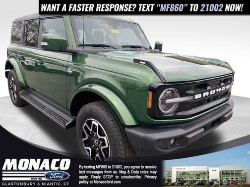 ERUPTION GREEN METALLIC 2025 Ford Bronco OUTER BANKS