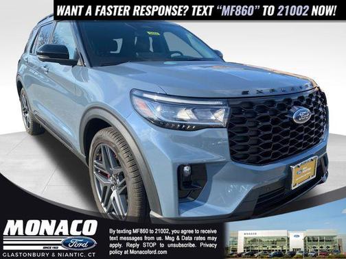 VAPOR BLUE 2025 Ford Explorer ST