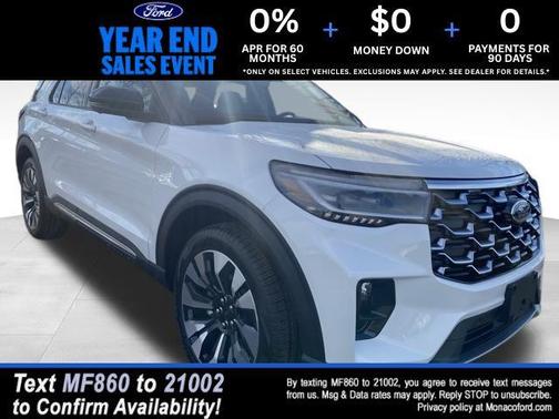 2026 Ford Explorer Platinum