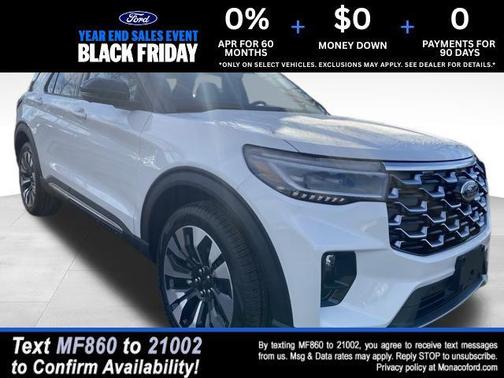 2026 Ford Explorer Platinum