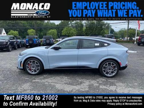 GLACIER GRAY MET TRI-COAT 2025 Ford Mustang Mach-E GT