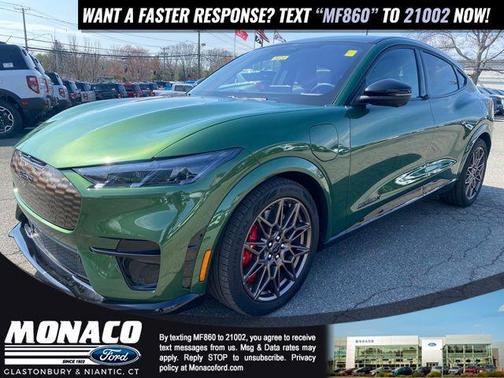 ERUPTION GREEN METALLIC 2025 Ford Mustang Mach-E GT