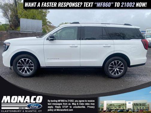 STAR WHITE MET TRI-COAT 2025 Ford Expedition PLATINUM