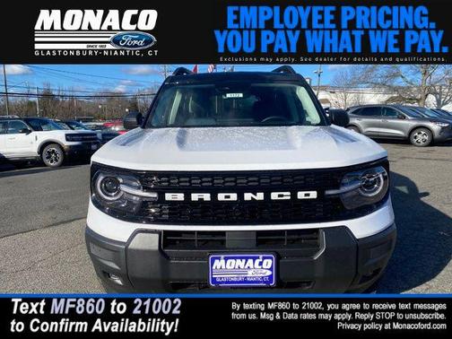 OXFORD WHITE 2025 Ford Bronco Sport Outer Banks