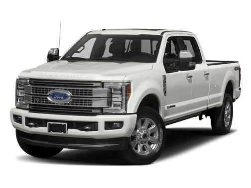 WHITE PLATINUM MET TRI-COAT 2017 Ford F-350 Platinum