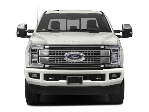WHITE PLATINUM MET TRI-COAT 2017 Ford F-350 Platinum