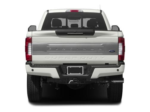 WHITE PLATINUM MET TRI-COAT 2017 Ford F-350 Platinum