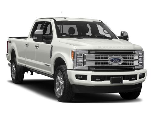 WHITE PLATINUM MET TRI-COAT 2017 Ford F-350 Platinum