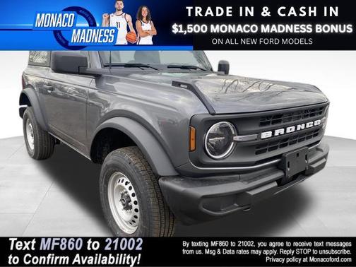 CARBONIZED GRAY METALLIC 2026 Ford Bronco Base