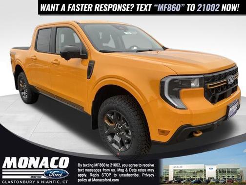 ORANGE FURY METALLIC TRI-COAT 2026 Ford Maverick Tremor