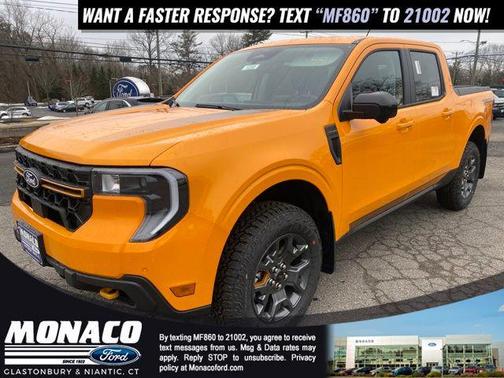 ORANGE FURY METALLIC TRI-COAT 2026 Ford Maverick Tremor