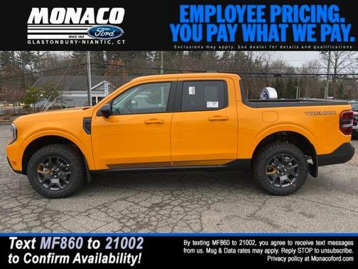 ORANGE FURY METALLIC TRI-COAT 2026 Ford Maverick Tremor