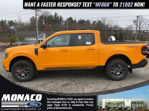 ORANGE FURY METALLIC TRI-COAT 2026 Ford Maverick Tremor