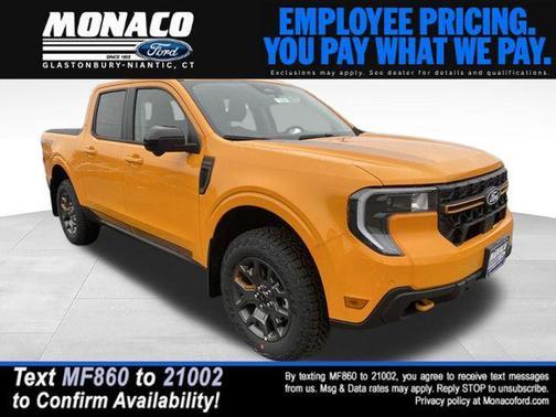 ORANGE FURY METALLIC TRI-COAT 2026 Ford Maverick Tremor