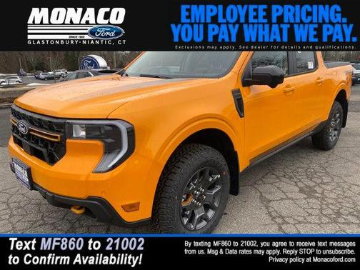 ORANGE FURY METALLIC TRI-COAT 2026 Ford Maverick Tremor